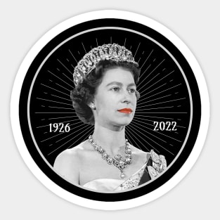 Queen Elizabeth Sticker